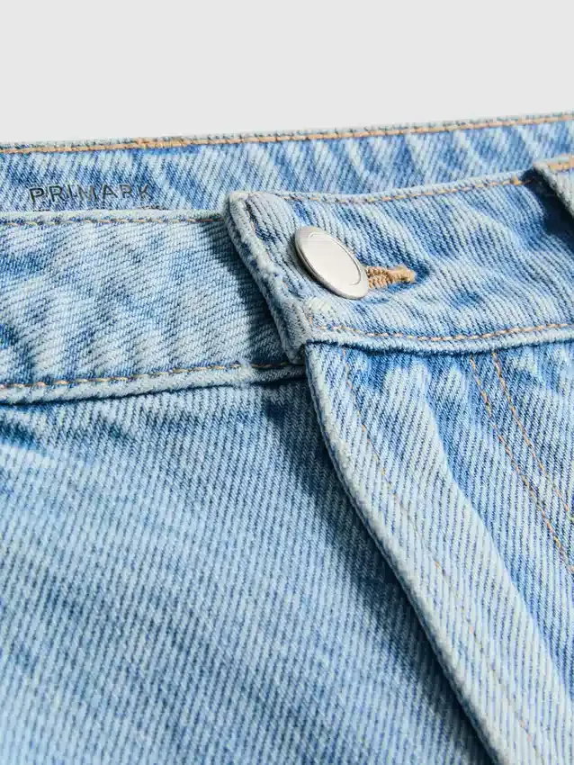 Pamut denim miniszoknya