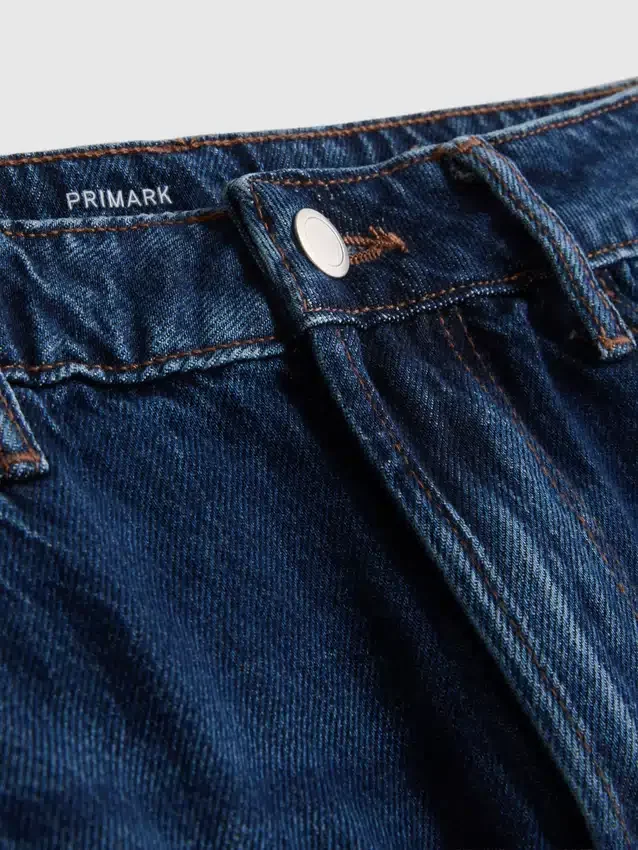 Pamut denim miniszoknya