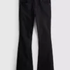 Pamut denim, tágas szárú, közepes derékmagasságú farmer