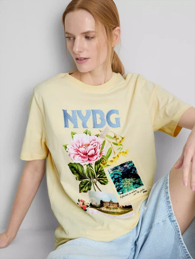 Pamut NYBG grafikás póló