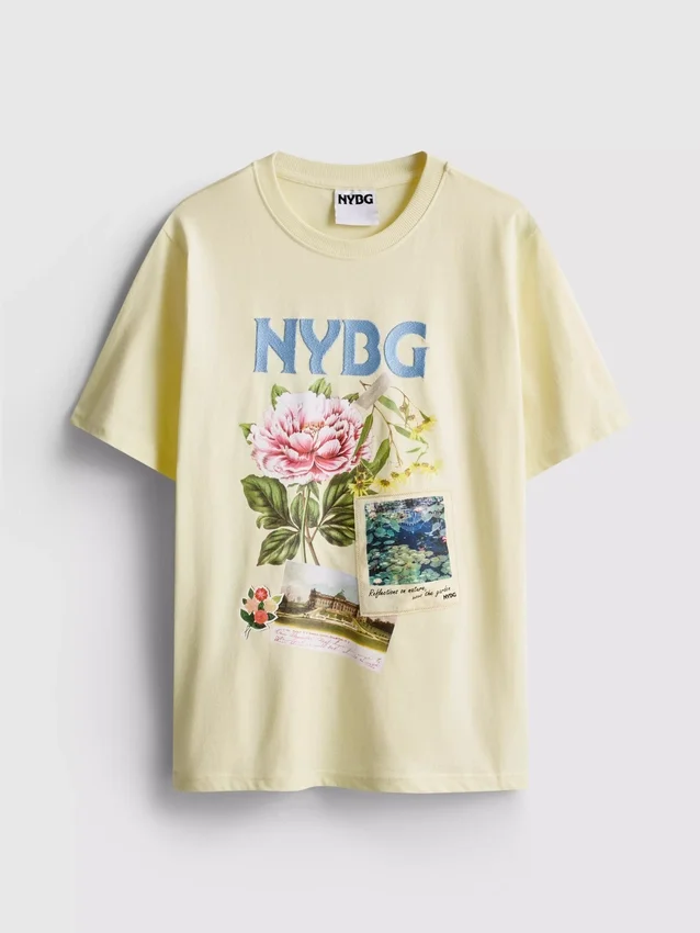 Pamut NYBG grafikás póló