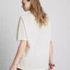 Pamut, oversize, régimódi póló