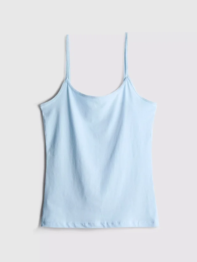 Pamutalapú, rugalmas cami top