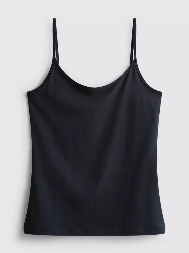 Pamutalapú, rugalmas cami top