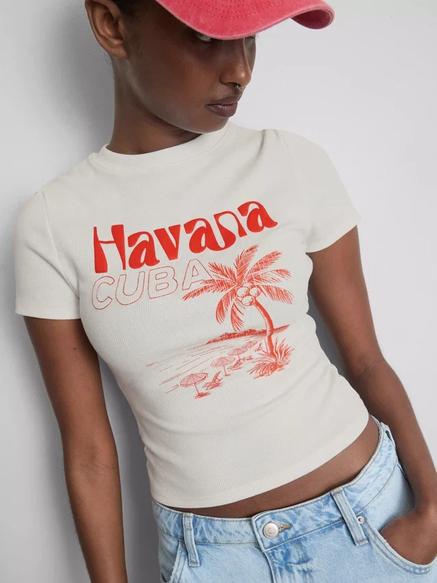 Pamutban gazdag, grafikás Havana babapóló
