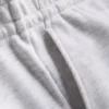 Pamutdomináns, gombos részletekkel ellátott jersey rövidnadrág