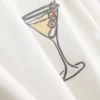 Pamutgazdag, grafikás Martini pulóver