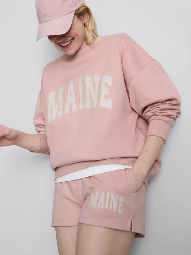 Pamutgazdag, oversize Maine pulóver