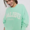 Pamutgazdag, túlméretezett Malibu pulóver