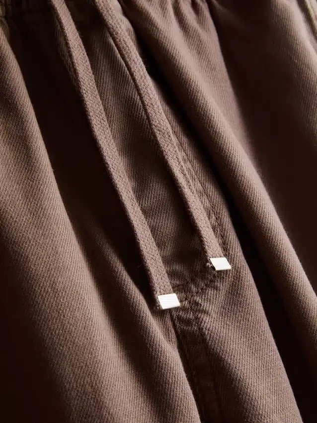 Pamutkeverékből készült alkalmi joggingnadrág