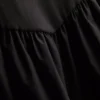 Pamutkeverékből készült fűzős miniruha