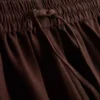 Pamutkeverékből készült, rugalmas derékú rövidnadrág