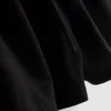 Pamutkeverékből készült, rugalmas derékú rövidnadrág