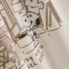 Peanuts Snoopy pamut „Cafe” póló