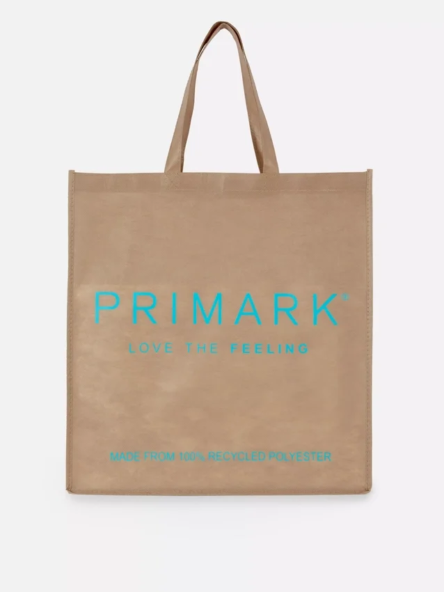 Primark nagy újrahasznosítható táska