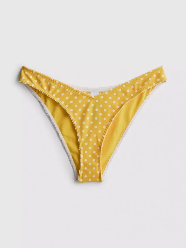 Pöttyös brazil bikini alsó