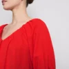 Puffos ujjú mini smock ruha