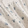 Ribbelt jersey pizsamás rövidnadrág