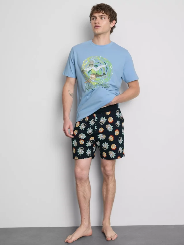 Rick és Morty pizsamakészlet