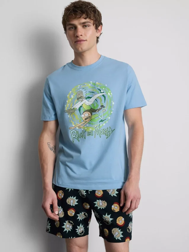 Rick és Morty pizsamakészlet
