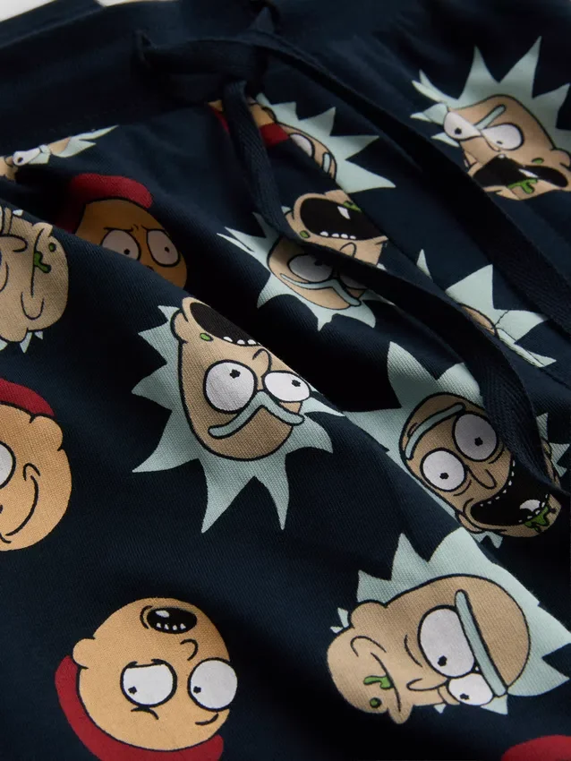 Rick és Morty pizsamakészlet