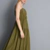 Réteges, smockos maxi ruha