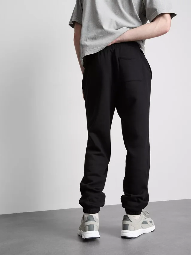 Rugalmas derékú, mandzsettás joggingnadrág