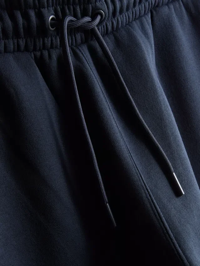 Rugalmas derékú, mandzsettás joggingnadrág