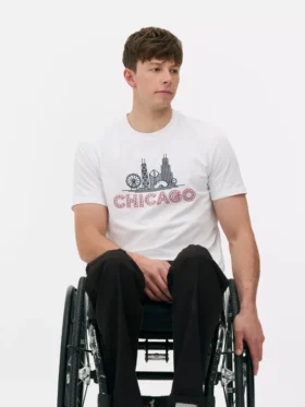 Rövid ujjú Chicago póló