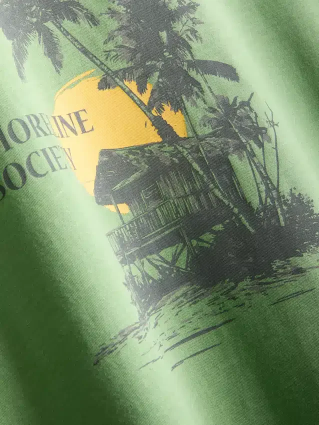 Shoreline Society grafikus póló