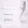 Slim fit bordás póló