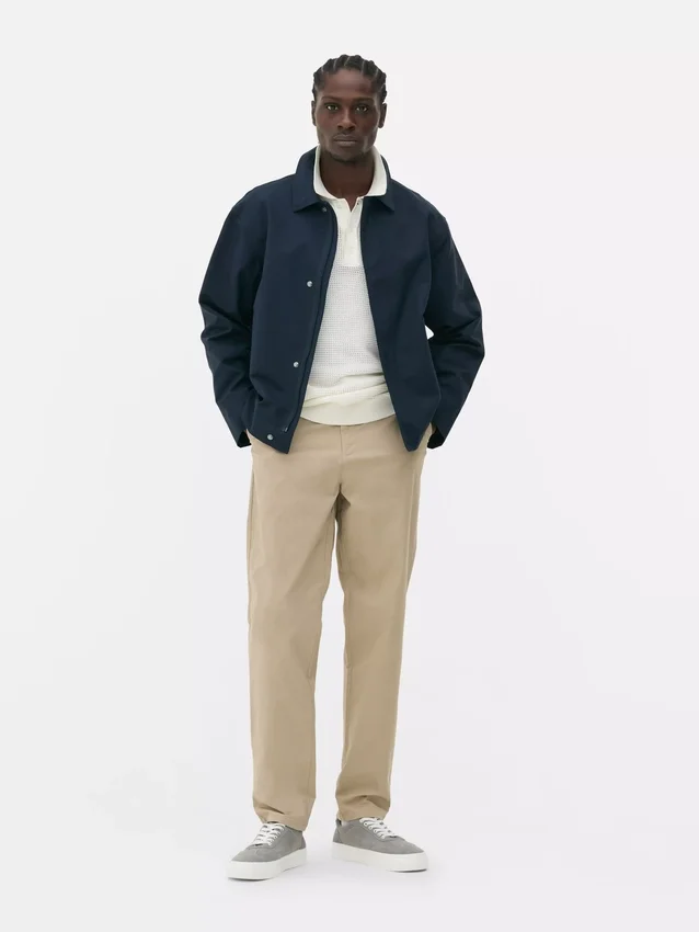Slim fit chino nadrág
