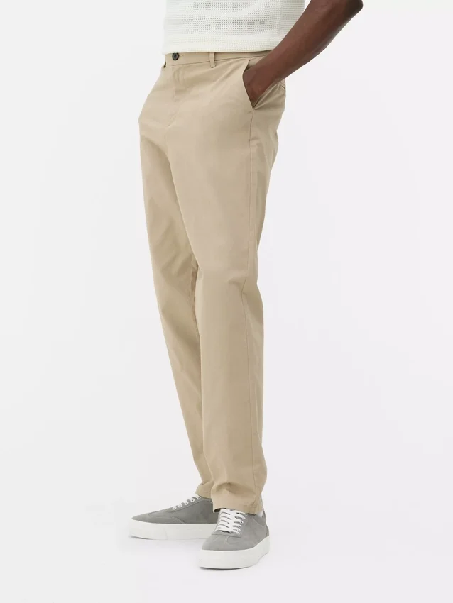 Slim fit chino nadrág