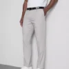 Slim fit, dobby textúrájú öltönynadrág