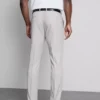 Slim fit, dobby textúrájú öltönynadrág