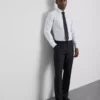 Slim fit, rugalmas, gombos ing