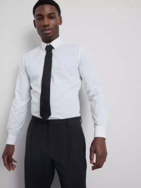 Slim fit, rugalmas, gombos ing