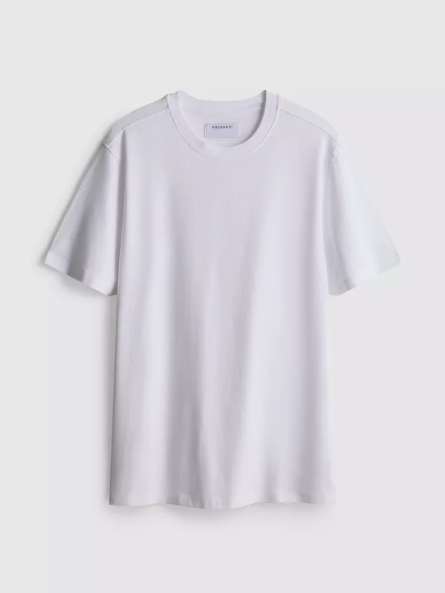 Slim-fit, rugalmas, rövid ujjú póló