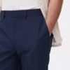 Slim fit twill alkalmi nadrág