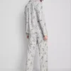 Snoopy-mintás boyfriend pizsama