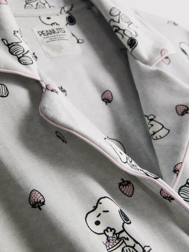 Snoopy-mintás boyfriend pizsama