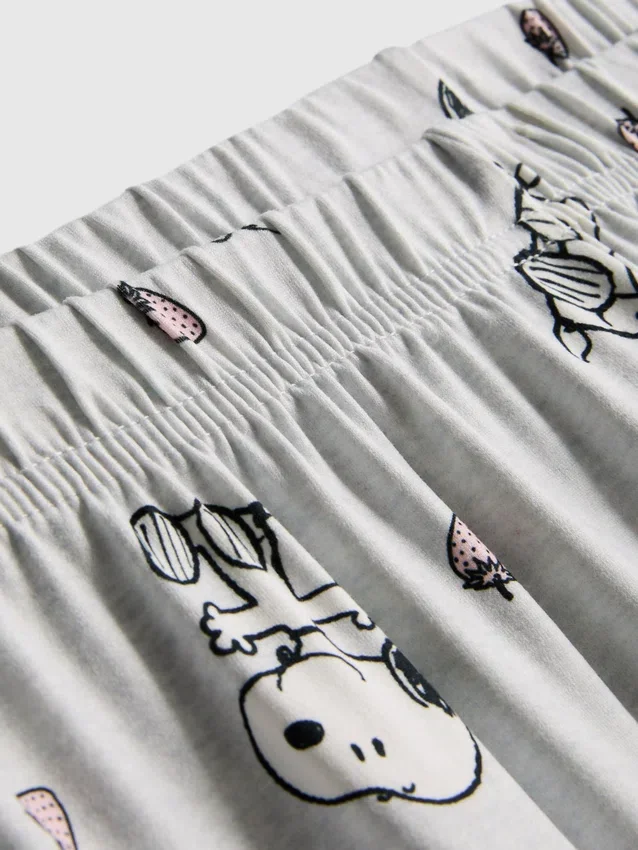 Snoopy-mintás boyfriend pizsama