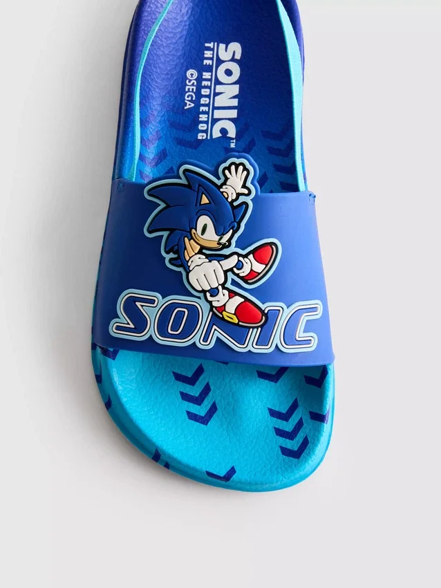 Sonic the Hedgehog hátulról rögzíthető papucs