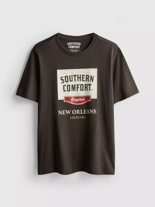 „Southern Comfort” grafikás póló
