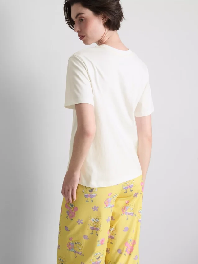 Spongyabob Kockanadrág OOTD grafikás pizsamafelső