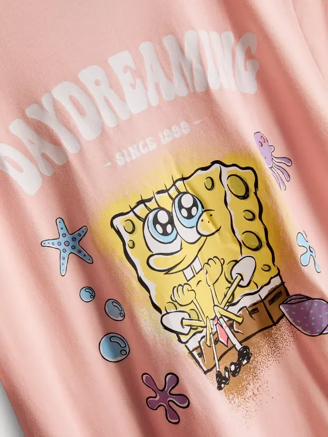 Spongyabob Kockanadrág pamut karakteres pizsama