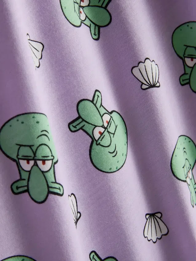 Spongyabob Kockanadrágos grafikus pamut pizsama