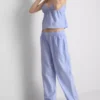 Stacey Solomon szőtt pamut pizsamánadrág