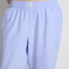 Stacey Solomon szőtt pamut pizsamánadrág