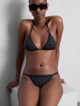 Strasszokkal díszített bikini alsó